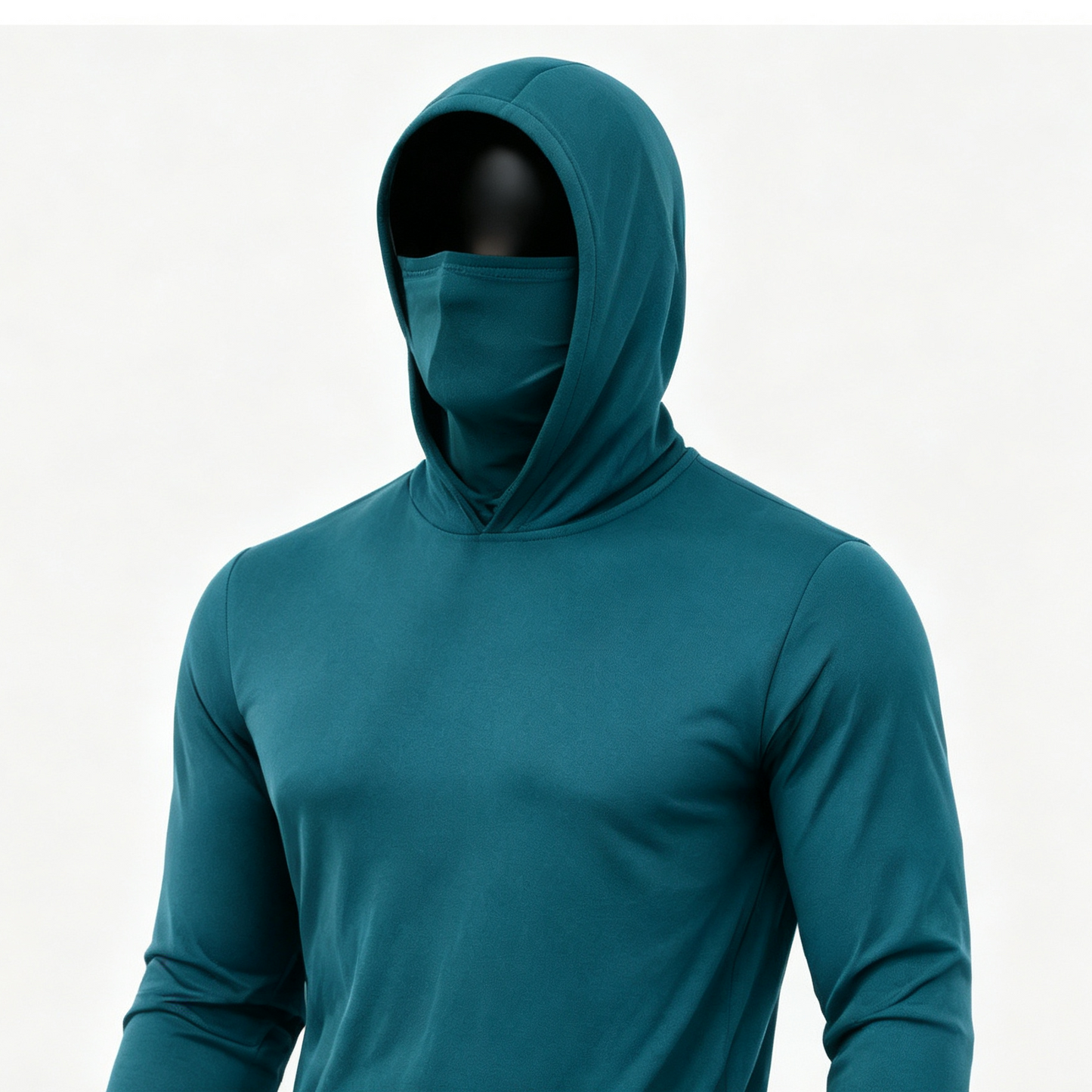 ✨Men's UPF 50+ Long-Sleeve Sun-Protection Hoodie (with Sleeve Pocket and Face Mask)✨