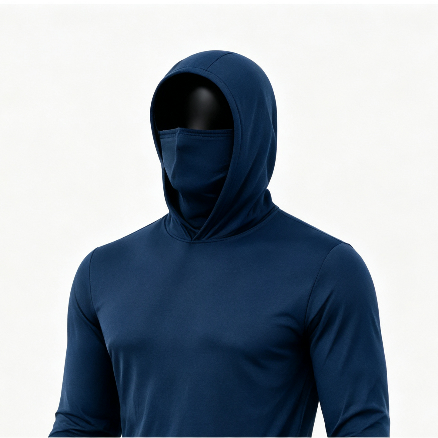 ✨Men's UPF 50+ Long-Sleeve Sun-Protection Hoodie (with Sleeve Pocket and Face Mask)✨