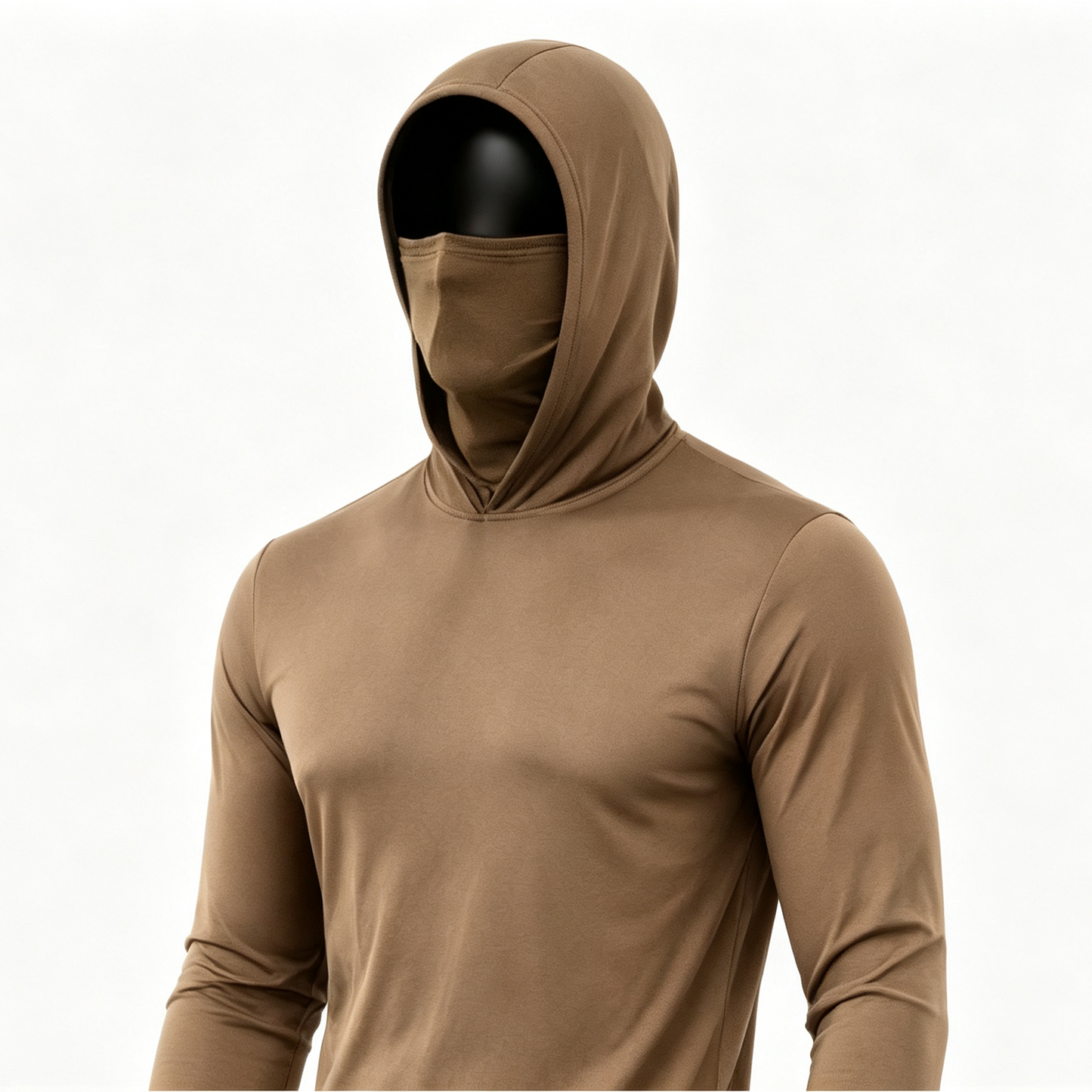 ✨Men's UPF 50+ Long-Sleeve Sun-Protection Hoodie (with Sleeve Pocket and Face Mask)✨