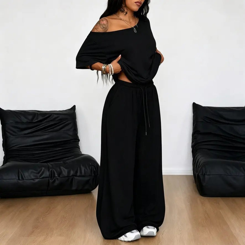 2 Pcs/Set Women's Minimalist Basic Daily Wear