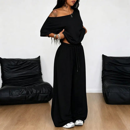 2 Pcs/Set Women's Minimalist Basic Daily Wear