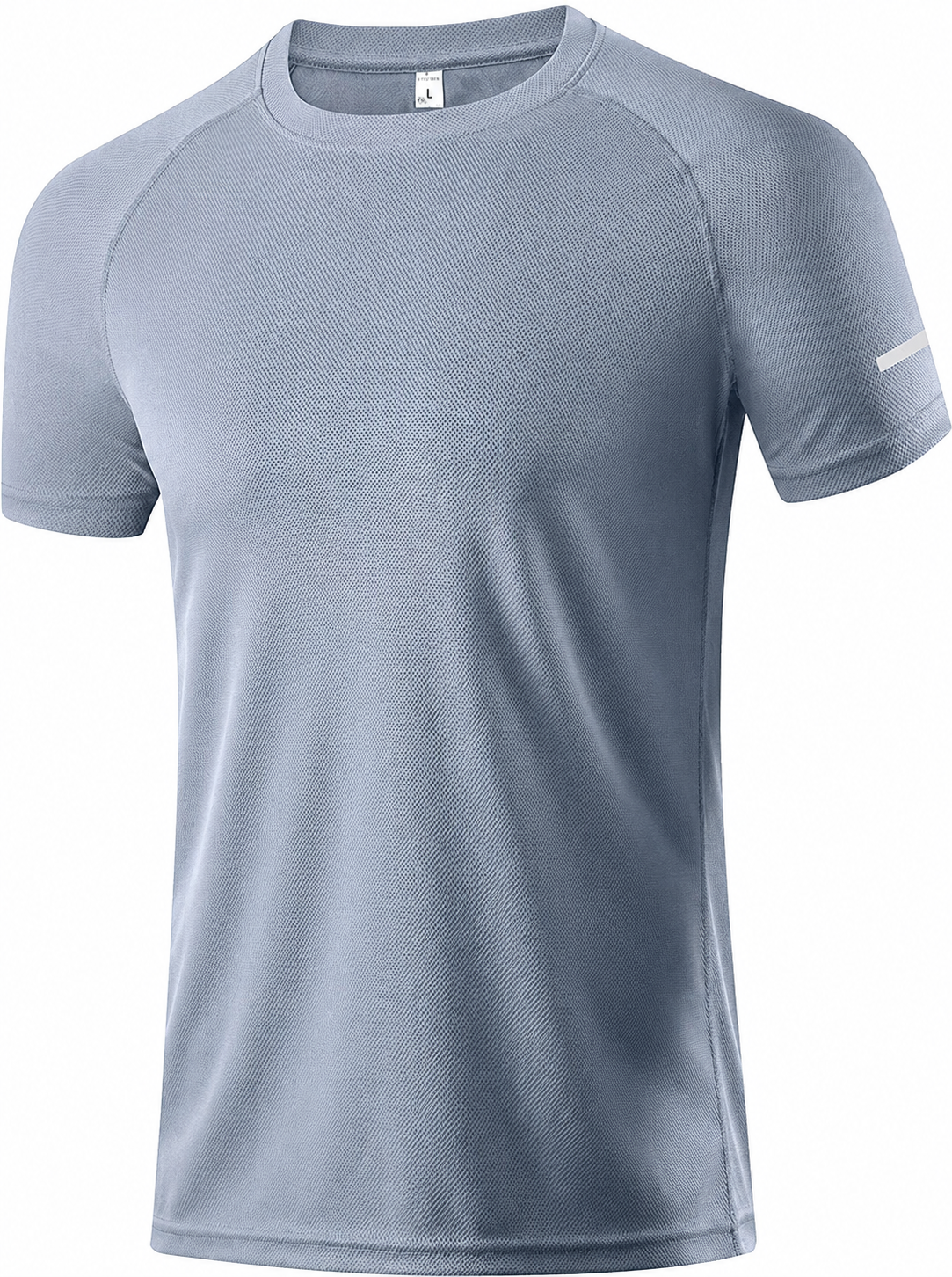 9-PACK Men's Print Reflective Stripe Sports T-Shirts