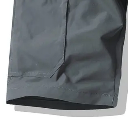 Multi Pack Men Casual Work Cargo Shorts, Button Waist Belt Loops, Secure Zip Side Cargo Pockets Lightweight Outdoor Walking Short Pants