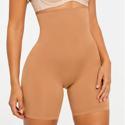 Women High Waisted Seamless Sculpting Underwear Tummy Control Body Shaper Thigh Slimming Shapewear Shorts